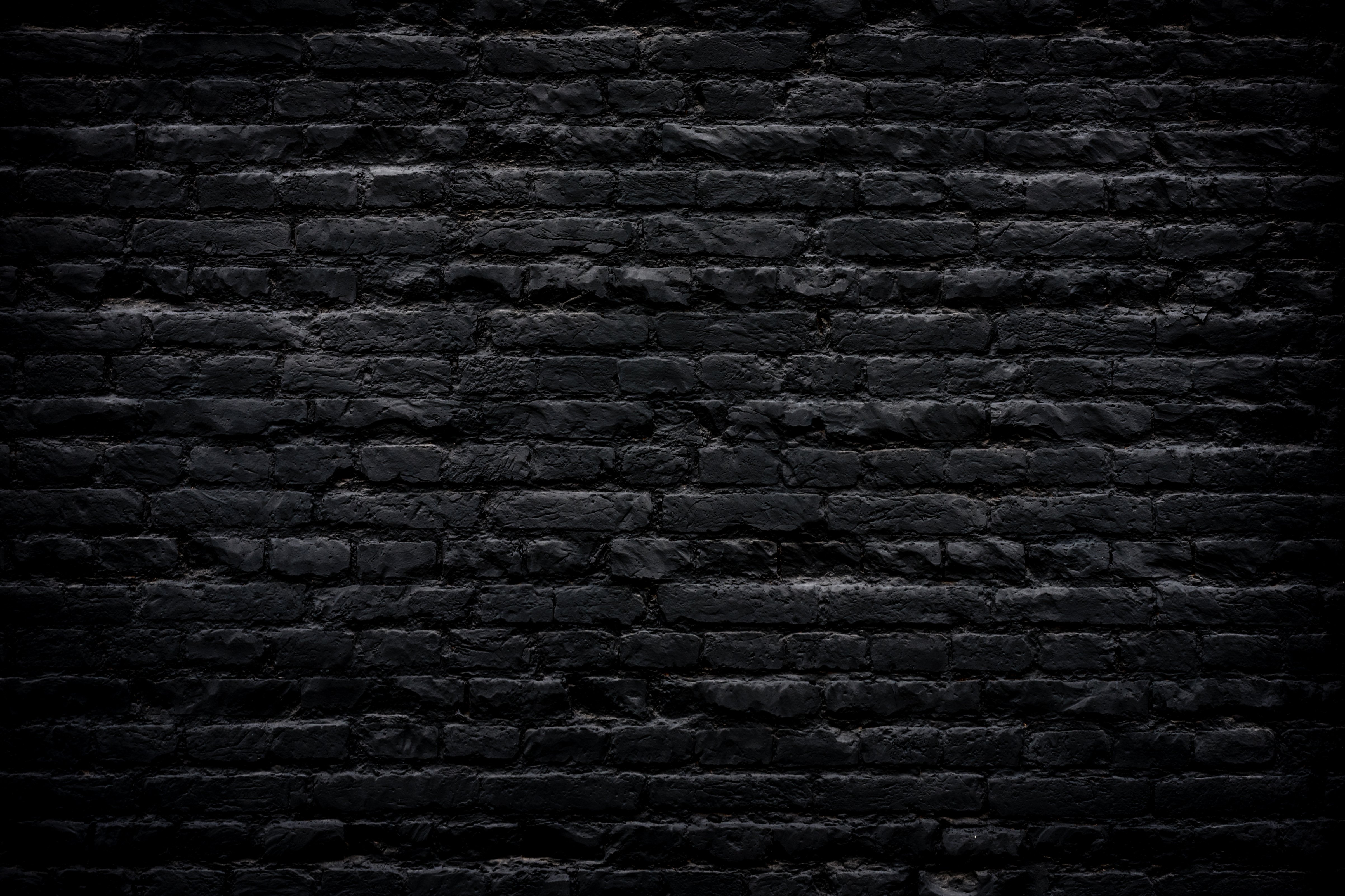 Black Brick Wall